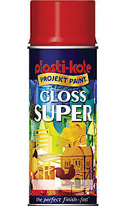 1 X Plasti-Kote 1149 400Ml Super Gloss - Aluminium