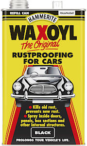 Hammerite 5L Waxoyl Black Refill Can