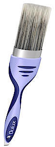 Dulux Vdtaz012 Perfect Edges 2 Inch Triangle Brush, Blue/White