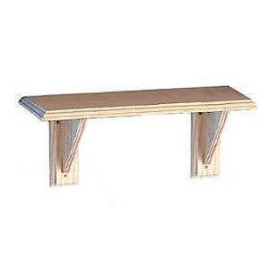 Fixtures Unfinished Complete Pine Shelf Kits {Inc Brackets & Fixings}