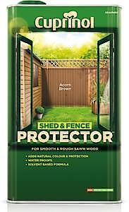 Cuprinol 5L Shed And Fence Protector - Gold Brown