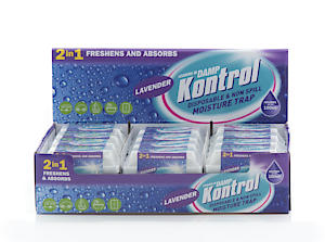Kontrol Krystals Lavender Mini Moisture Trap KTO307 | 6 Pack.