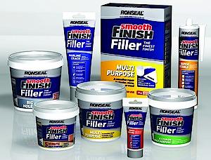 Ronseal 6886271-HHW Smooth Finish Filler Multi-Purpose Ready Mixed 900g, White