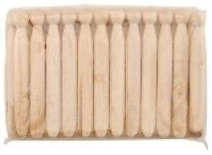 Trad Wooden Dolly Pegs 24pk