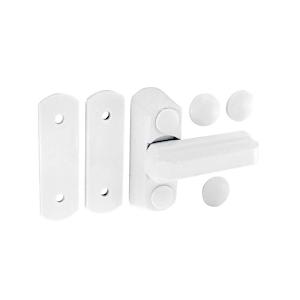 Window Sash Jammer Security Lock Door Letterbox Securit White 65mm Safety T Type