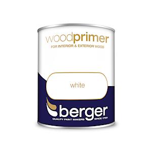 Berger Wood Primer 750Ml White