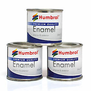Humbrol Ab0069 50Ml No.2 Tinlet Enamel Paint 69 (Yellow Gloss)