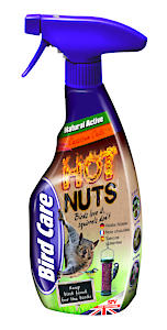 The Big Cheese Hot Nuts Grey Squirrel Deterrent Spray – 1 Litre