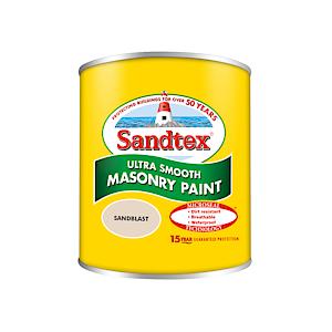 Sandtex 150Ml Tester Pot Sandblast Ultra Smooth Masonry Paint