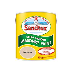 Sandtex Retail Ultra Smooth Masonry Sandstone 2.5 L