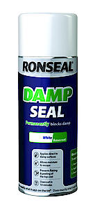 Ronseal Qddsaw400 Quick Dry Damp Seal Aerosol White 400Ml