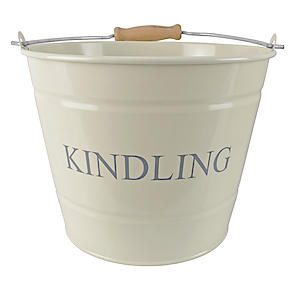 Small Kindling Bucket Cream 0360