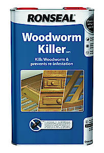 Ronseal Rslwk5L 5 Litre Woodworm Killer - Natural