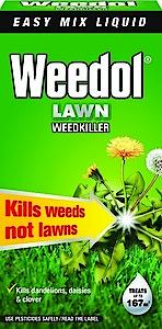 Weedol Lawn Weedkiller Easy Mix Liquid Concentrate 1L