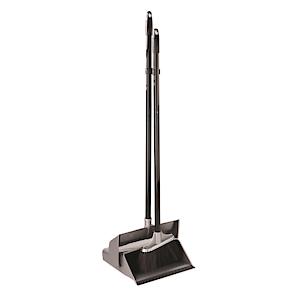 Fixtures Basic Lobby Dustpan Brush with Self Closing Lid