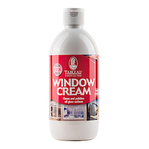 Tableau Window Cream, Cleans And Polishes All Glass Surfaces, 500ml