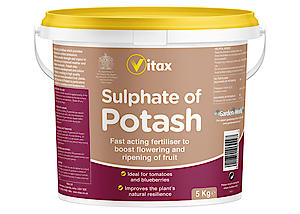 Vitax 6Sp5 Sulphate Of Potash 5kg Tub