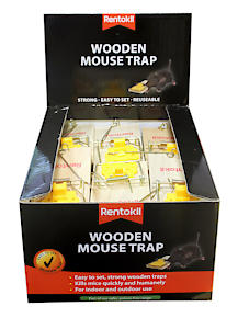 WOODEN MOUSE TRAP BULK