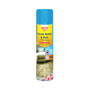 Zero In Carpet Beetle & Moth Killer - 300Ml