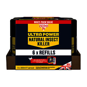 Zero In Ultra Power Natural Insect Killer Refill 200Ml