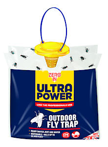 Zero In Ultra Power Outdoor Fly Trap Disposable