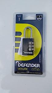 Squire Ctl30 Combination Padlock 30Mm, Black