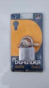 DEFENDER 40mm Aluminium Padlock 9140EURD