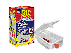 The Big Cheese Stv566 Ultra Power Block Bait Rat Killer Station,7.5 X 13 X 23.5 Cm