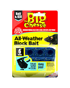 The Big Cheese All-Weather Block Bait - 10G X 6