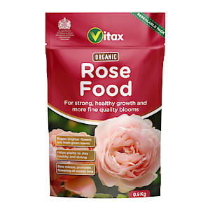 Vitax Ltd 6Orf901 Vitax Organic Rose Feed 0.9Kg Resealable Pouch