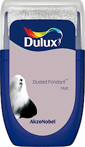 Dulux Walls & Ceilings Tester Paint, Dusted Fondant, 30 Ml