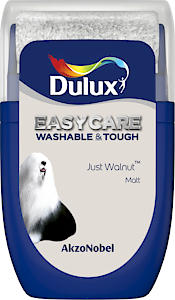Dulux Easycare Washable & Tough Tester Paint, Just Walnut, 30 Ml