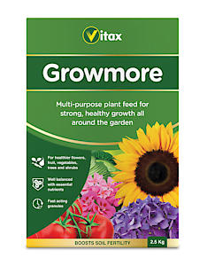 Vitax Growmore Fertiliser,2.5Kg