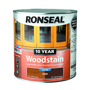 Ronseal 10 Year Woodstain Oak 750Ml