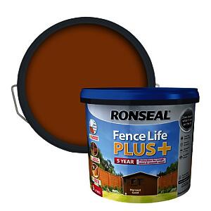 Ronseal Fence Life Plus+ Gold 9 Litre
