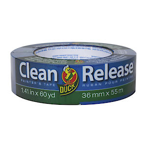 Duck Tape Clean Release Blue Painters Masking Tape | 36mm x 55m | Highly Visable