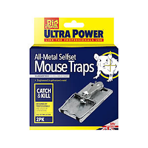 Ultra Metl Selfset Mouse Trap 2pk