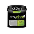 2.5L Crown Easy Clean Matt Emulsion Multi Surface Paint - Granite Dust