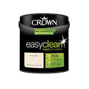 2.5L Crown Easy Clean Matt Emulsion Multi Surface Paint – Ivory Cream