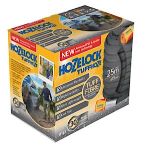 Hozelock - Hybrid Watering Hose Tuffhoze 25M [8125 8000] Grey