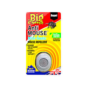 Big Cheese Anti Mouse Mini-Sonic Mouse Repellent {STV826}