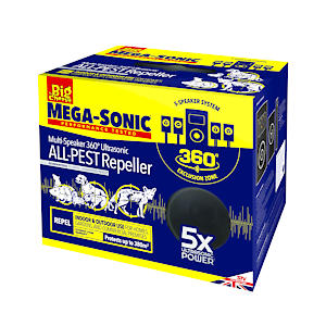 The Big Cheese Ultra Power Mega-Sonic Multi-Speaker All-Pest Repeller