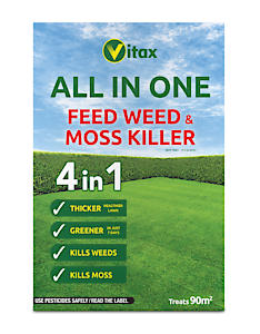 Vitax Feed Weed&Moss Kill 90Sqm