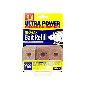 The Big Cheese Ultra Power Neo-Zap Electronic Rat Killer Refill - 20G X 6, Poison-Free