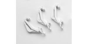 Universal Sunflex Track Brackets White - Pack Of 5