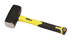 Hilka 54500040 2 Kg Pro Craft Club Hammer Fiber Glass Shaft , Black
