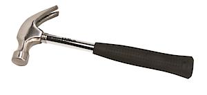 Hilka 60201300 16 Oz Claw Hammer Tubular Shaft - Black/Silver