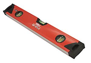 Hilka Tools Heavy Duty Spirit Level 18" (450mm) | Tough Aluminium Frame