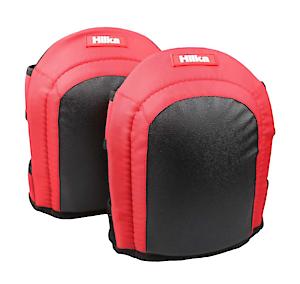 Hilka Tools 77850080 Professional Non Scratch Foam Knee Pads - Black/Red