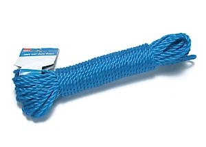 15Mtr X 6Mm Blue Poly Rope